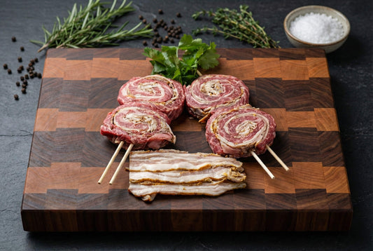 Skirt Steak Pinwheel