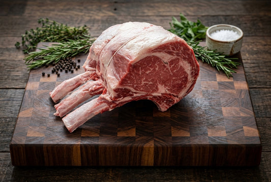 Rib Roast On Rack (Prime & Dry Aged)