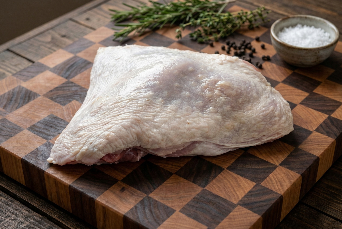 Turkey Thighs With Bone and Skin