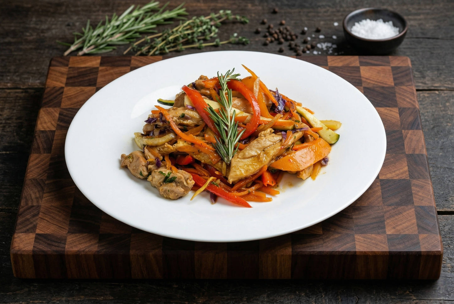 Cooked Chicken Stir Fry