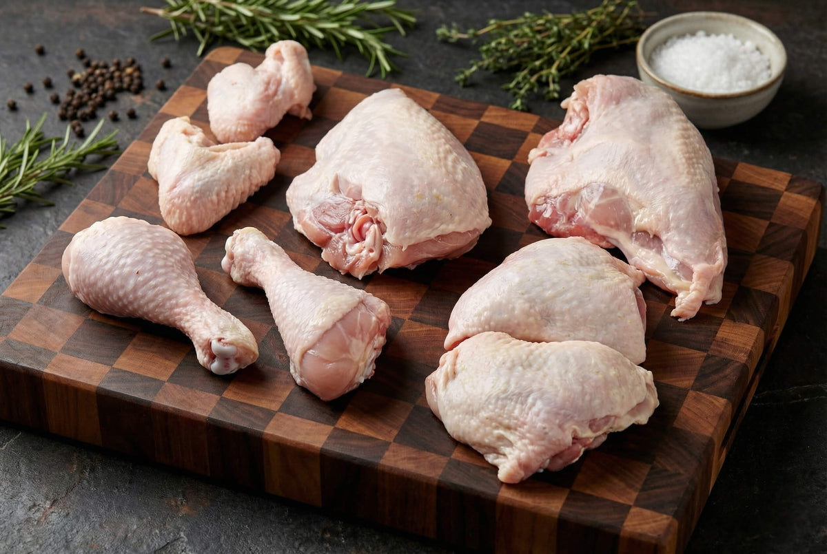 Chicken Offcut Chicken Cut Up (1/8) – Aaron's Gourmet