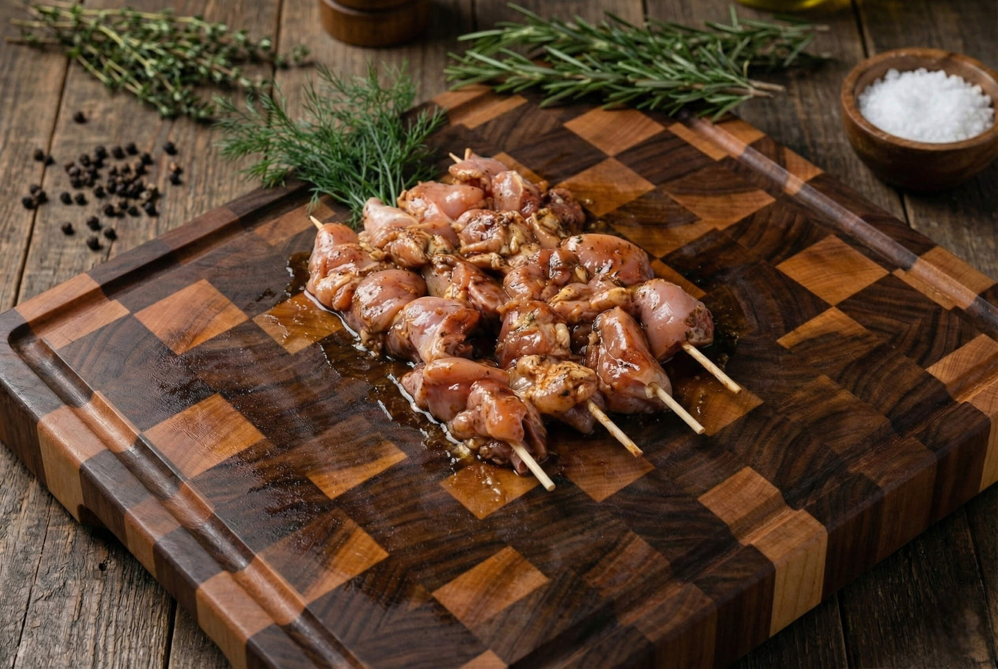 Chicken Shish Kabobs Dark Meat