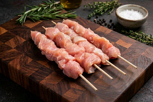Turkey Shish Kabobs White Meat