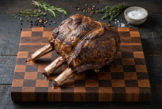 Cooked USDA Prime Rib Roast (3 BONE)