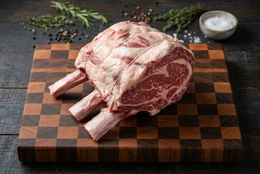 Rib Roast On Rack