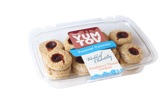 Raspberry Thumb Cookies