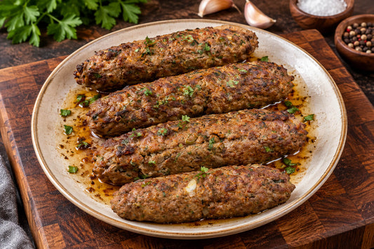 Cooked Kufta Kabobs