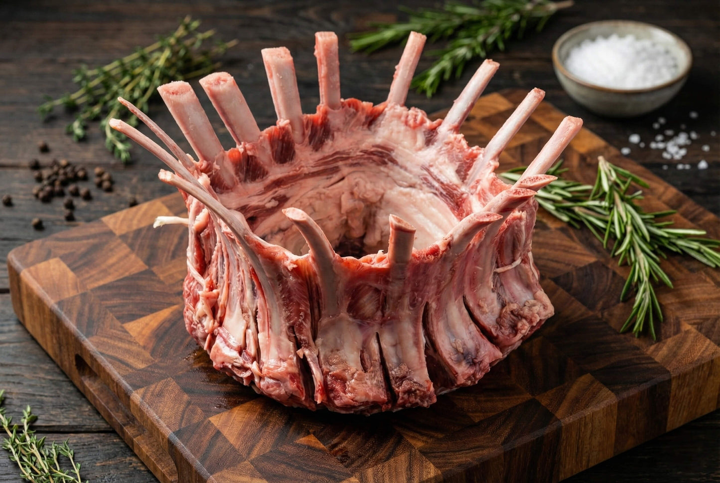 Lamb Crowned Roast 16 Chops