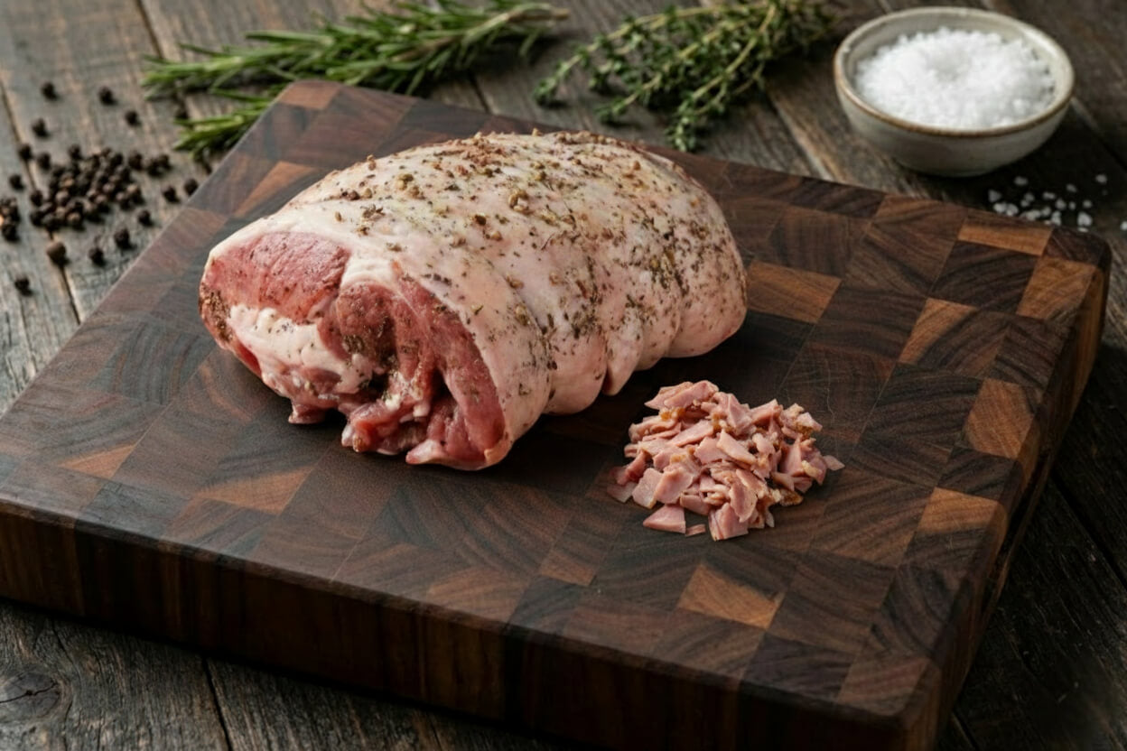 Stuffed Lamb Shoulder Roast