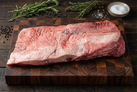 Whole Beef Brisket With Fat Cap On